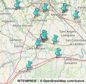 Mappa Viale Montegrappa, 27100 Pavia PV, Italia (15.65538)