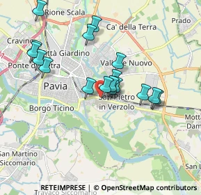 Mappa Viale Montegrappa, 27100 Pavia PV, Italia (1.65941)