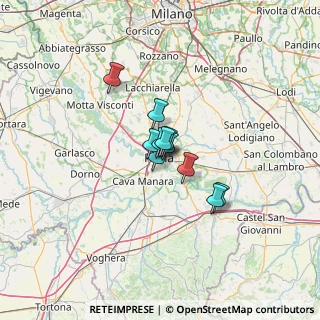 Mappa Corso Giuseppe Garibaldi, 27100 Pavia PV, Italia (6.57545)