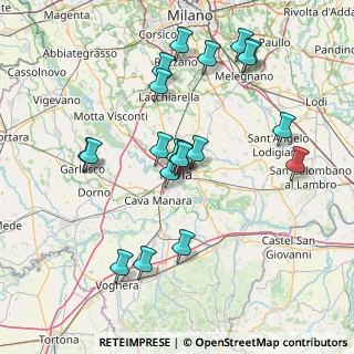 Mappa Via Alboino, 27100 Pavia PV, Italia (15.129)