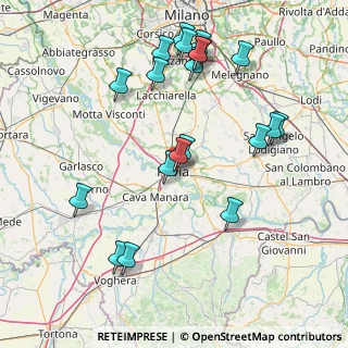 Mappa Via Alboino, 27100 Pavia PV, Italia (17.484)