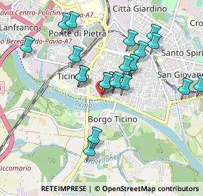 Mappa Via Achille Bizzoni, 27100 Pavia PV, Italia (0.919)