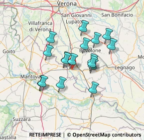 Mappa Sorgà, 37060 Sorgà VR, Italia (11.14353)