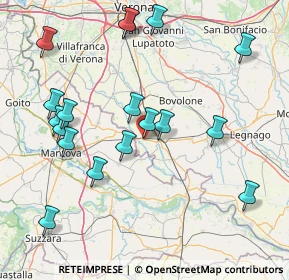 Mappa Sorgà, 37060 Sorgà VR, Italia (17.69278)