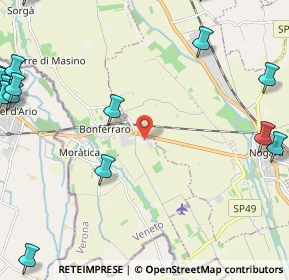 Mappa Sorgà, 37060 Sorgà VR, Italia (3.7655)