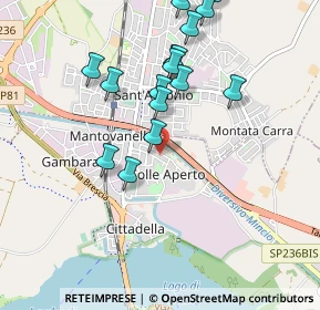 Mappa Via Paolo Bentivoglio, 46100 Mantova MN, Italia (0.96938)