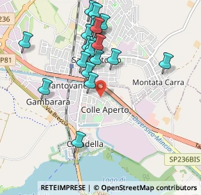 Mappa Via Paolo Bentivoglio, 46100 Mantova MN, Italia (0.9695)