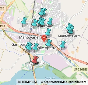Mappa Via Paolo Bentivoglio, 46100 Mantova MN, Italia (0.877)