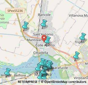 Mappa Via Paolo Bentivoglio, 46100 Mantova MN, Italia (2.68176)