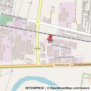 Mappa Via del Commercio, 1/3/5, 26026 Pizzighettone, Cremona (Lombardia)