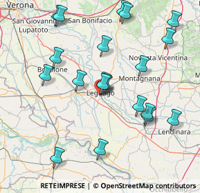 Mappa Via Gino Barbieri, 37045 Legnago VR, Italia (17.06)