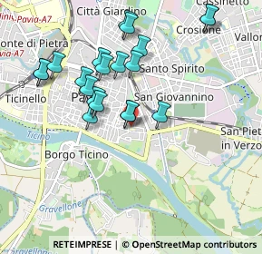 Mappa Via Langosco Ricciardino, 27100 Pavia PV, Italia (0.936)