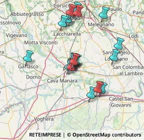 Mappa Via Langosco Ricciardino, 27100 Pavia PV, Italia (12.903)