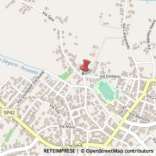 Mappa Via Spin,  39, 35047 Solesino, Padova (Veneto)