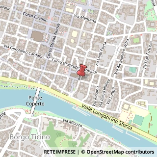 Mappa Via Sant'Ennodio,  18, 27100 Pavia, Pavia (Lombardia)