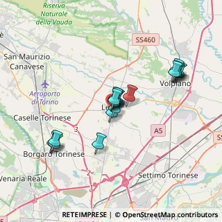 Mappa Via F. Vallino, 10040 Leini TO, Italia (2.99412)