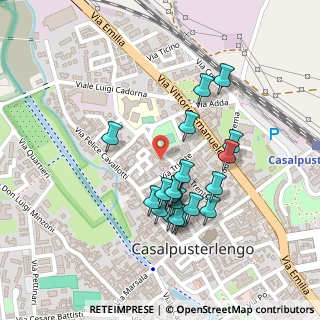 Mappa Via Trieste, 26841 Casalpusterlengo LO, Italia (0.2075)