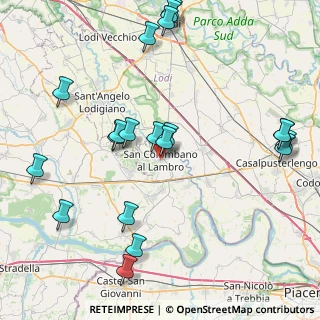 Mappa Via Giuseppe Mazzini, 20078 San Colombano al Lambro MI, Italia (9.765)
