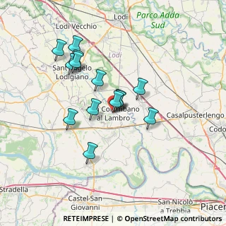 Mappa Via Giuseppe Mazzini, 20078 San Colombano al Lambro MI, Italia (5.935)