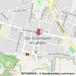 Mappa Corso Giuseppe Mazzini, 21, 20078 San Colombano al Lambro, Milano (Lombardia)