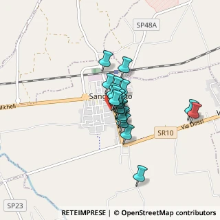Mappa Via Trifoglio, 37058 Sanguinetto VR, Italia (0.498)