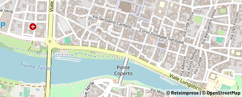 Mappa Pavia