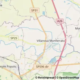 Mappa Villanova Monferrato