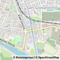 Mapa Pavia