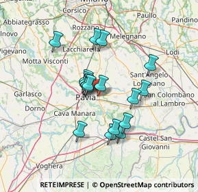 Mappa Strada Cascina Bompiumazzo, 27100 Pavia PV, Italia (10.84222)