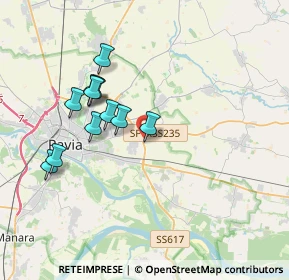Mappa Strada Cascina Bompiumazzo, 27100 Pavia PV, Italia (3.36364)
