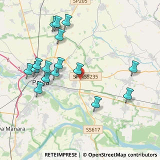 Mappa Strada Cascina Bompiumazzo, 27100 Pavia PV, Italia (4.45813)