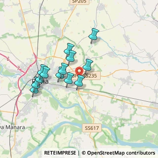 Mappa Strada Cascina Bompiumazzo, 27100 Pavia PV, Italia (3.07308)