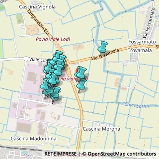 Mappa Strada Cascina Bompiumazzo, 27100 Pavia PV, Italia (0.36923)