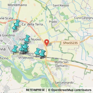 Mappa Strada Cascina Bompiumazzo, 27100 Pavia PV, Italia (2.27083)