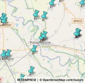 Mappa Via Vittorio Veneto, 26026 Pizzighettone CR, Italia (6.274)