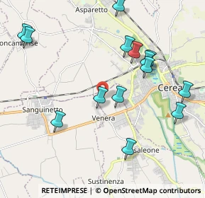 Mappa Via Faval, 37052 Casaleone VR, Italia (2.22071)