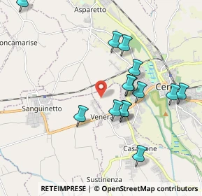 Mappa Via Faval, 37052 Casaleone VR, Italia (1.86929)