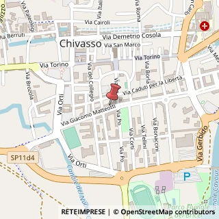 Mappa Viale G. Matteotti, 3, 10034 Chivasso, Torino (Piemonte)