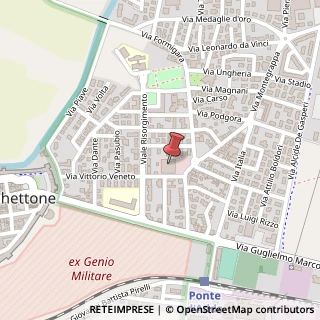 Mappa Via Monte Grappa Angolo, 26026 Pizzighettone, Cremona (Lombardia)