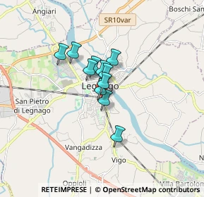 Mappa Via Parallela, 37045 Legnago VR, Italia (0.96909)