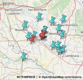 Mappa Via Parallela, 37045 Legnago VR, Italia (10.82947)