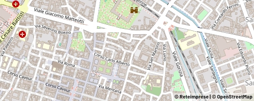 Mappa Pavia