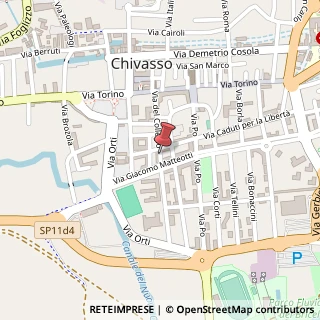 Mappa Via del Collegio, 20A, 10034 Chivasso, Torino (Piemonte)