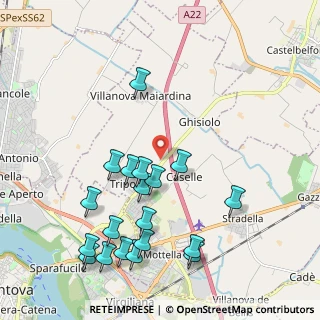 Mappa Via Ghisiolo, 46030 San Giorgio di Mantova MN, Italia (2.31421)