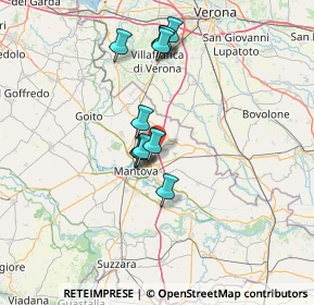 Mappa Via Ghisiolo, 46030 San Giorgio di Mantova MN, Italia (11.63545)