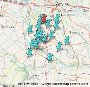 Mappa Via Ghisiolo, 46030 San Giorgio di Mantova MN, Italia (10.039)