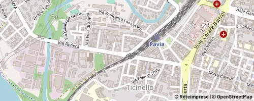 Mappa Pavia