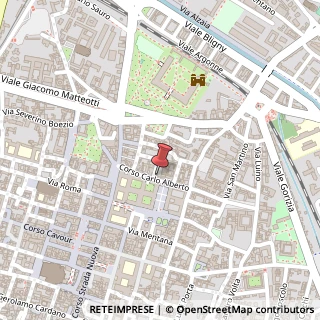 Mappa Corso Carlo Alberto, 50, 27100 Pavia, Pavia (Lombardia)