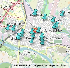 Mappa Corso Carlo Alberto, 27100 Pavia PV, Italia (0.8775)