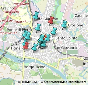 Mappa Corso Carlo Alberto, 27100 Pavia PV, Italia (0.6375)